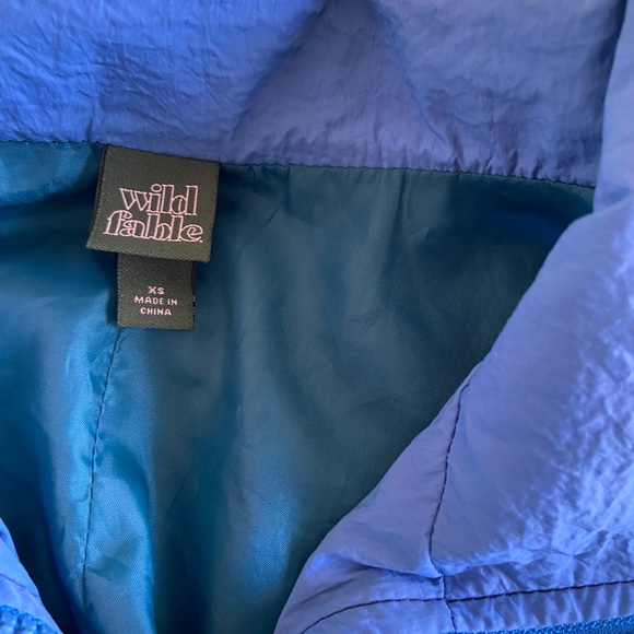 Blue oversized windbreaker - Picture 2 of 3